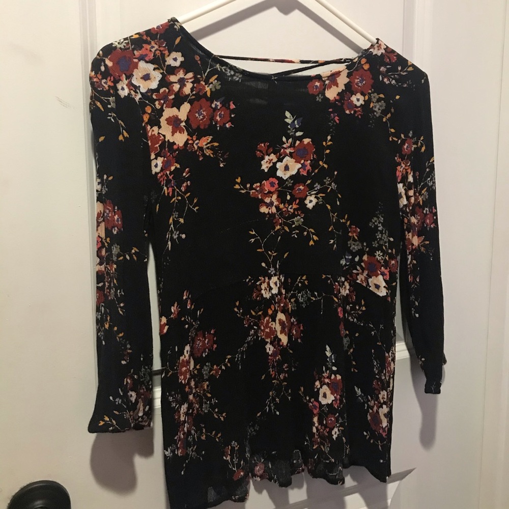Floral blouse